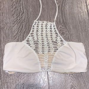 Acacia Swimwear White Knit Top🤍